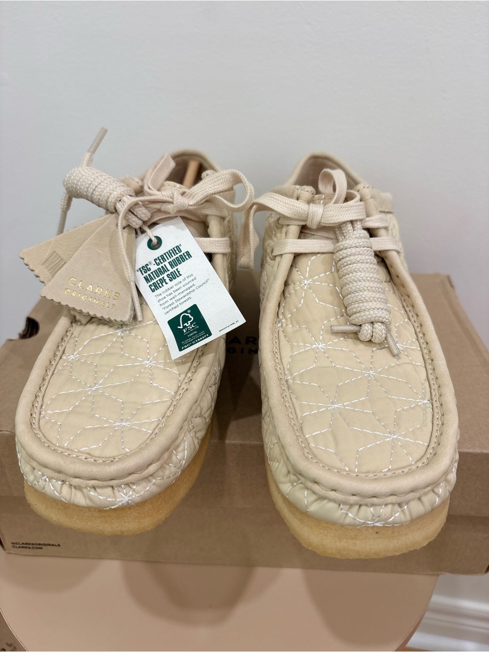 Clarks Maple Combination Wallabee Sneaker